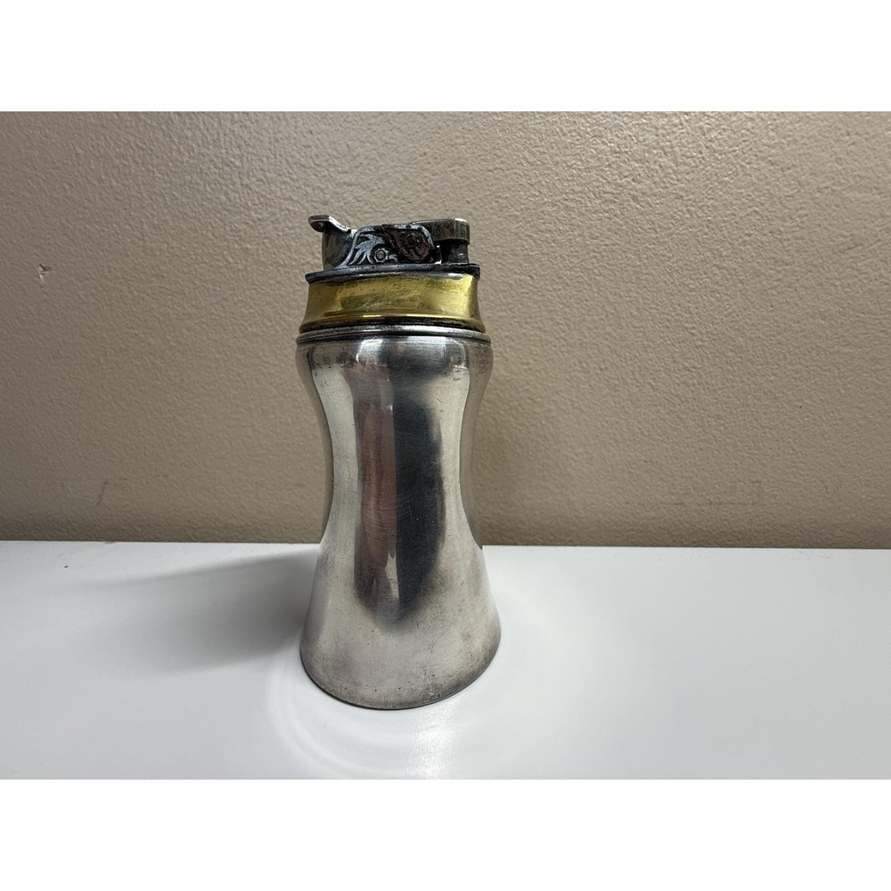 Vintage Silver Plated Evans Table Lighter